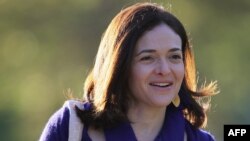 Sheryl Sandberg, chief operating officer at Facebook