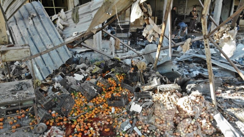 حملات هوایی در ادلب سوریه ۱۵ کشته برجای گذاشت