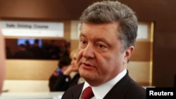 Presidenti i Ukrainës, Petro Poroshenko.