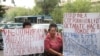 Жители проданного алматинского общежития пикетировали частную компанию 