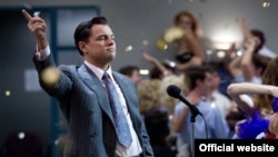 Leonardo DiCaprio "The Wolf of Wall Street" filmində