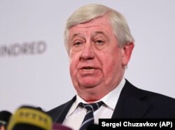 Former Ukrainian Prosecutor-General Viktor Shokin (file photo)