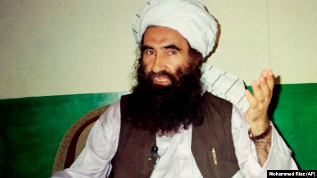 Jalaluddin Haqqani, the late founder of the militant Haqqani network.