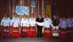 Українці Сірого клину під час відзначення Дня Незалежності України