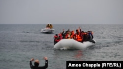 Migrantët në Greqi. Fotografi nga arkivi. 