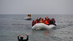 Migrantët në Greqi. Fotografi nga arkivi. 