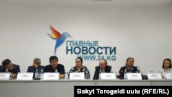Пресс-конференция в Бишкеке. 6 мая 2019 года