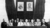 Pishevari and his cabinet in Tabriz