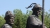 Памятник основателям Казахского ханства пристроили к Музею Назарбаева