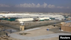 A general view of the Bagram prison compound