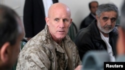 U.S. Vice Admiral Robert S. Harward has combat experience on Navy SEAL teams and served in Iraq and Afghanistan.