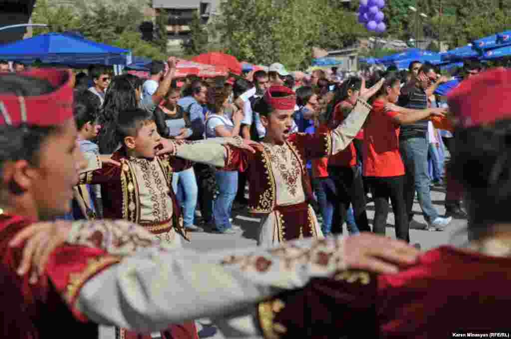 Armenia -- Wine festival in Areni village, Vayots Dzor, 06Oct2012