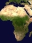 Africa - map, undated