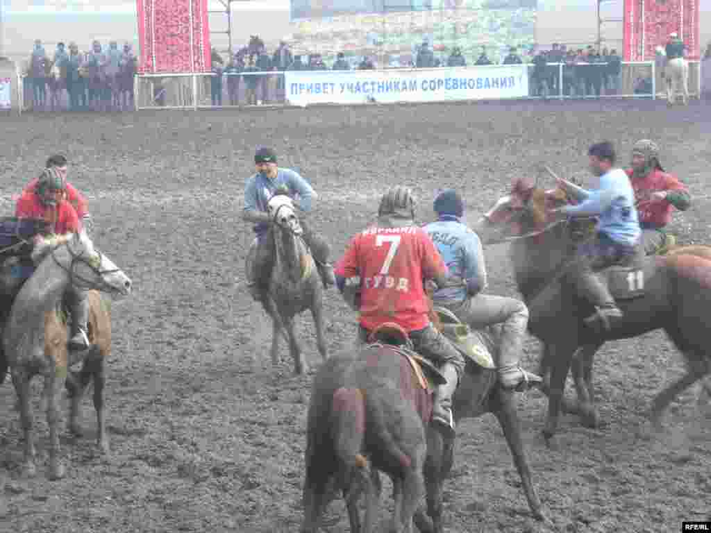 Kyrgyzstan -- National Horses Game Kök-Börü Championship, 23feb2009