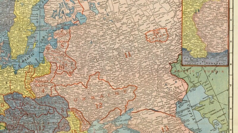 На этой карте Казанская республика показана как независимое государство