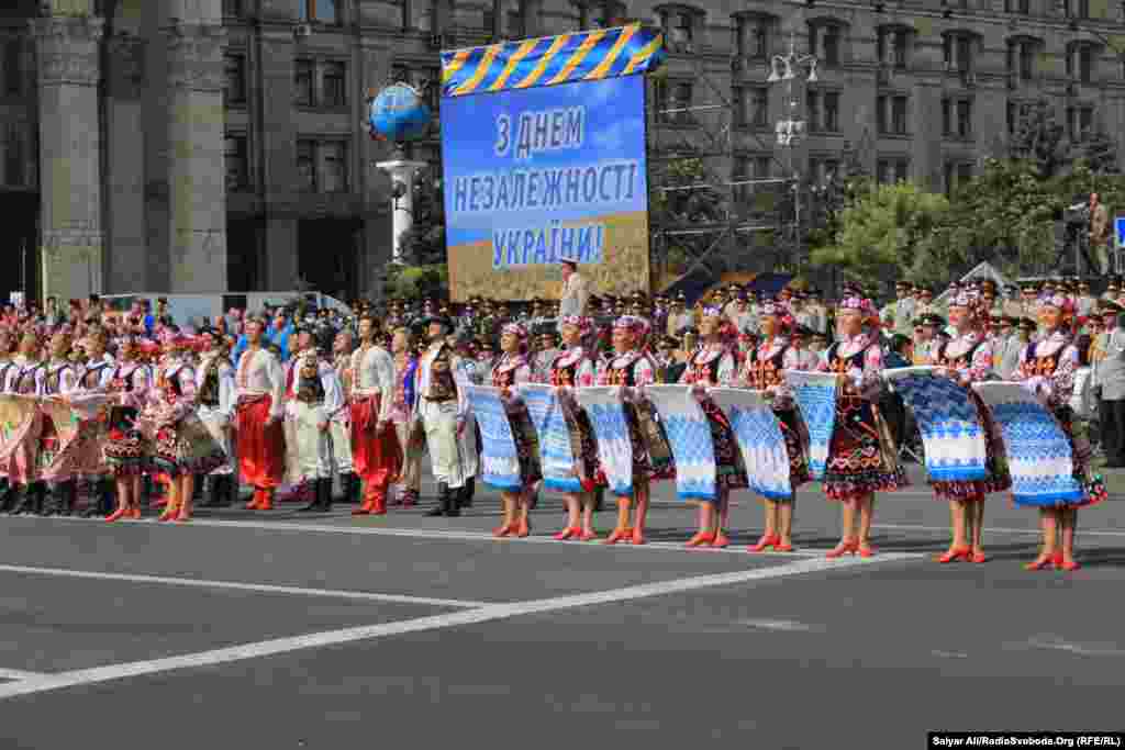 Parade of Ukraine's Independence Day