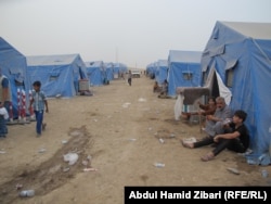 Лагерь для беженцев из Мосула в иракском Курдистане