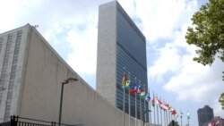 Здание ООН в Нью-Йорке.