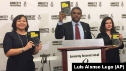 Генеральный секретарь Amnesty International Салил Шетти представляет доклад "Права человека в современном мире", 21 февраля