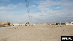 مبان من الطين في قرية حماد شهاب بمحافظة صلاح الدين 