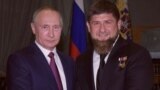 Președintele rus Vladimir Putin și liderul cecen Ramzan Kadîrov