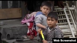 Screengrab of documentary film by Sarajevo bureau journalists Marija Arnautovic and Selma Boracic about the plight of Roma families. 