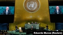 اشرف غنی در نشست مجمع عمومی ملل متحد