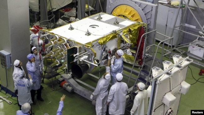 Një nga satelitët GLONASS, 2011