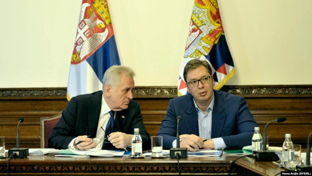 Tomislav Nikolić i Aleksandar Vučić