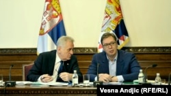 Tomislav Nikolić i Aleksandar Vučić