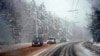 Крым накрыло снегом