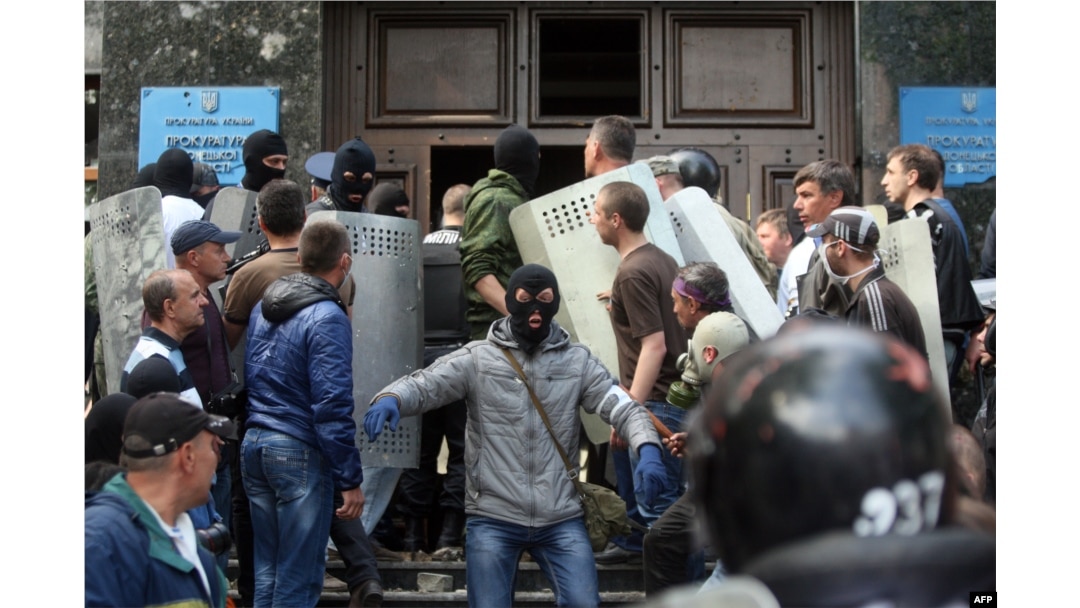 Штурм обласної прокуратури у Донецьку, 1 травня 2014 року
