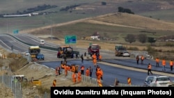 Autostrada A1 Sibiu-Orăștie.