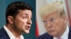 Presidenti ukrainas, Volodomyr Zelensky dhe presidenti i Shteteve të Bashkuara, Donald Trump