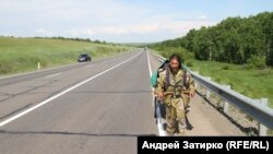 Aleksandr Gabyshev walked more than 2,000 kilometers of the way to Moscow in 2019.