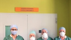 Лікарі клініки міста Берґамо, епіцентру поширення коронавірусу в Італії