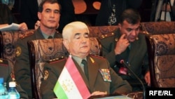 Tajikistan - Sherali Khayrulloev, the Tajik defence minister, 10Nov2009