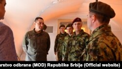 Ministar odbrane Srbije Aleksandar Vulin otvorio kamp u Šidu