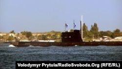 Украинская подводная лодка "Запорожье". Севастополь, 29 июля 2012 года.