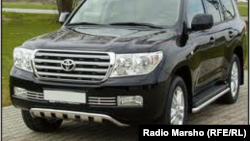 Внедорожник марки Toyota Land Cruiser. Иллюстративное фото.