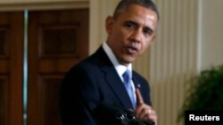 Президент США Барак Обама. Вашингтон, 11 февраля 2014 года.