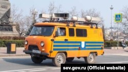 Передвижная система оповещения в Севастополе 