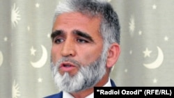 Первый заместитель председателя Партии исламского возрождения Таджикистана Сайидумар Хусайни.