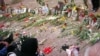 Mourners at the Khavaran cemetery