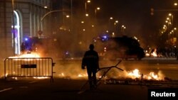 Протесты в Барселоне, 15 октября 2019 г.