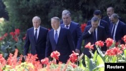 ТМД елдері басшыларының саммиті. Душанбе, 28 қыркүйек 2018 жыл.
