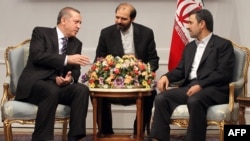 دیدار اردوغان و احمدی‌نژاد