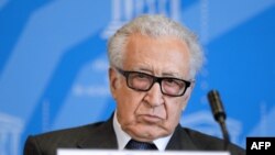 I dërguari i Kombeve të Bashkuara dhe Ligës Arabe për Sirinë, Lakhdar Brahimi.