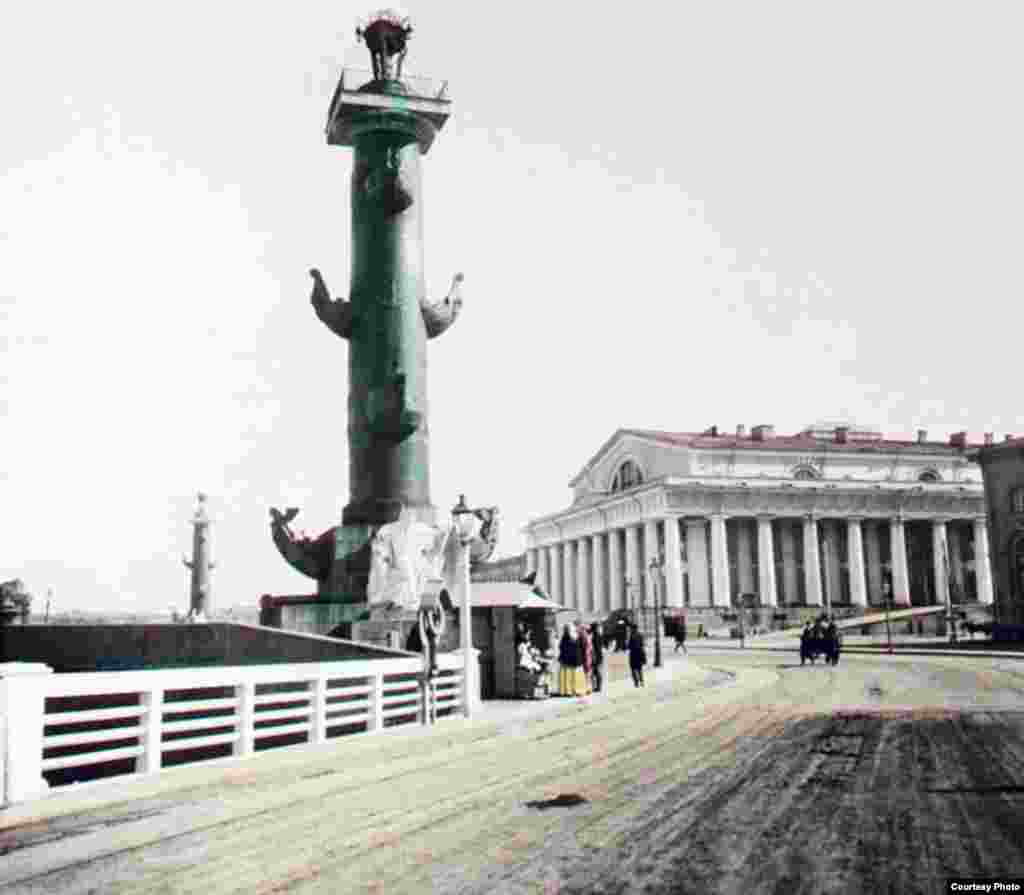 &quot;Маяк и Зимний дворец&quot;. Франтишек Краткий. Санкт-Петербург, 1896