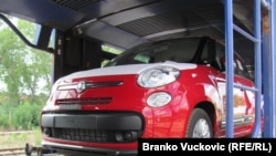 Automobili kompanije "Fiat" proizvedeni u Kragujevcu